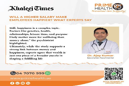 Is a higher salary the key to happiness? 