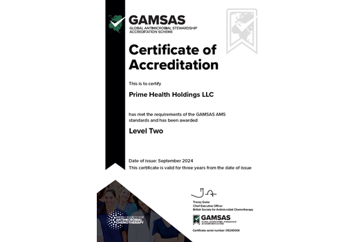 Global Antimicrobial Stewardship Accreditation