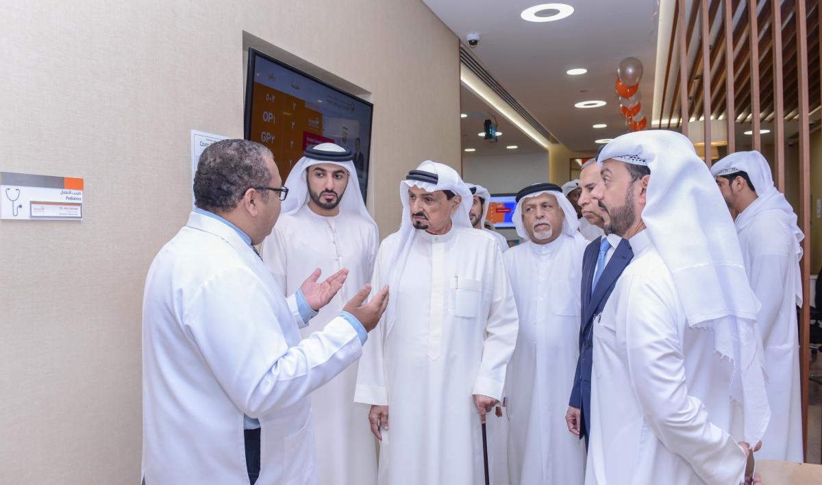 AJMAN RULER VISITS PRIME MEDICAL CENTER IN AJMAN