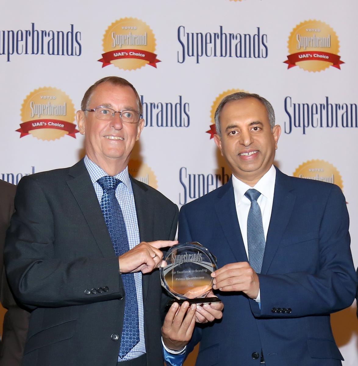 PRIME HEALTHCARE GROUP RECEIVES PRESTIGIOUS SUPERBRANDS
