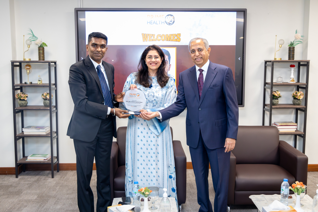 The Visit of His Excellency Mr. Satish Sivan, General Consul of India, to Prime Hospital